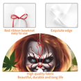 thumbnail image 3 of Lsque Chucky Print Christmas Tree Skirt, Tree Skirt with Ties or Velcro, Perfect for Holiday Decorations, Halloween, and New Year-30", 3 of 7