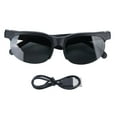 thumbnail image 2 of Sunglasses Smart  Sunglasses Support 140 Languages Built in Mic Stereo Sound Sunglasses for Music Calling, 2 of 7