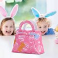 thumbnail image 6 of Gallickan Easter Tote Bag, Cute Easter Basket for Easter Egg Hunt, Storage Bag Basket Kids Gift Storage Tote Bag, A, 6 of 6