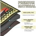 thumbnail image 6 of Kitchen Mat 2 PCS, Anti Fatigue Kitchen Mats Cushioned Memory Foam, Waterproof Kitchen Rugs Non Slip for Floor, Washable Kitchen Rug Mats Comfort Standing for Home & Office, 18"x30"+18"x48", 6 of 6
