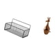 thumbnail image 5 of Estantes Flotantes De Alambre De Metal Y Estatua De Animal, Organizador Decorativo Para Cocina, Baño, Sala De Estar, Dormitorio, Estantería De Encimera., 5 of 8