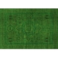thumbnail image 1 of Ahgly Company Indoor Rectangle Abstract Green Modern Area Rugs, 4' x 6', 1 of 4
