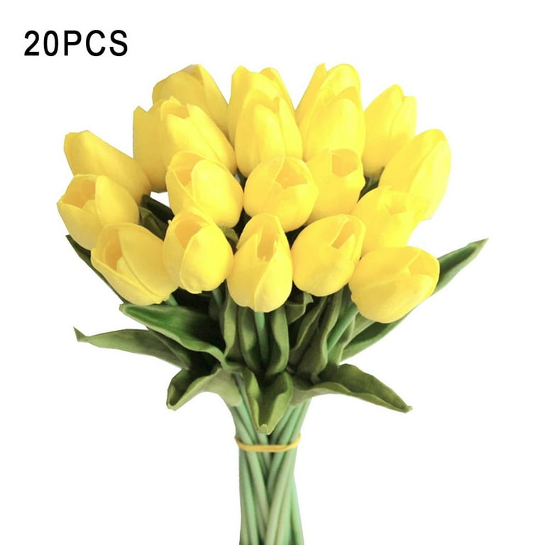 Silk tulip flower arrangements deals