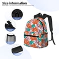 thumbnail image 4 of Fotbe Hawaiian Style Lightweight Casual Laptop Backpack for Men and Women, Daily use Waterproof backpack, Backpack for College, 4 of 7