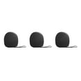 thumbnail image 3 of crativent Headphone Carrying Case Headset Pouch Capacity Earphone Container black 3Set, 3 of 6