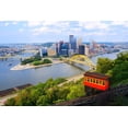 thumbnail image 2 of Art.com Incline Operating in Front of the Downtown Skyline of Pittsburgh, Pennsylvania, Usa. Photographic Print by SeanPavonePhoto, 36" x 24", 2 of 4