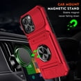 thumbnail image 5 of Fashion Case with Holder Stander Kickstand Drop Resistant Shockproof Case For iPhone 16 Pro (6.3inch), 5 of 7