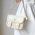 thumbnail image 4 of Women Shoulder Bag Cute Large Capacity Lightweight Waterproof Adjustable PU Lady Underarm Bag for Summer Beige Free Size, 4 of 8