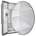 thumbnail image 7 of Forno Salerno 40-Inch Built-In Stainless Steel Refrigerator, 20 cu.ft, Decorative Grill, ENERGY STAR Certified, 7 of 7