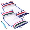 thumbnail image 1 of Hamaca para piscina FinduWill XL, paquete de 2 flotadores inflables, 1 of 7