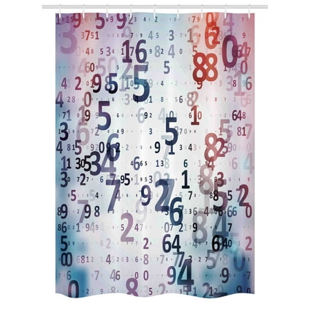 Abstract Stall Shower Curtain Digital Code Numbers Computer Abstract Stall Shower Curtain Digital Code Numbers Computer Database Science Information Technology Themed Art