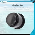 thumbnail image 7 of MARINE CITY Black Plastic Cup Drink Holder with Center-Drain Hole 4pcs, 7 of 7