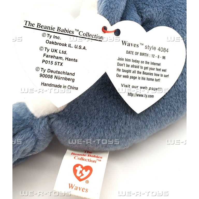 Ty Beanie Baby: Echo the Dolphin | Stuffed Animal | MWMT - Walmart.com