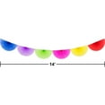 thumbnail image 5 of Multicolor Tissue Garland 14 ft by Way to Celebrate Party Banner, 5 of 5