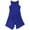 Blue, variant on INC $69 Womens New 1086 Blue Asymmetrical Hem Sleeveless Casual Dress L B+B