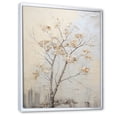 thumbnail image 2 of Designart "Sycamore In Minimalist Landscape II" Tree Sycamore Floater Framed Canvas Art Print, 2 of 5