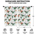thumbnail image 2 of Blackout Kids Curtains,Green Dinosaurs Christmas Pattern Childrens Insulated Curtains Set Of 2,Bedroom Essentials,Toddler Room Decor 42"x63", 2 of 5