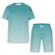 thumbnail image 3 of Mens Pantalones Casuales Cuello Redondo Impresión de Manga Corta Blusa Y Pantalones Cortos Traje, Pantalones de Traje para Hombres, 3 of 5