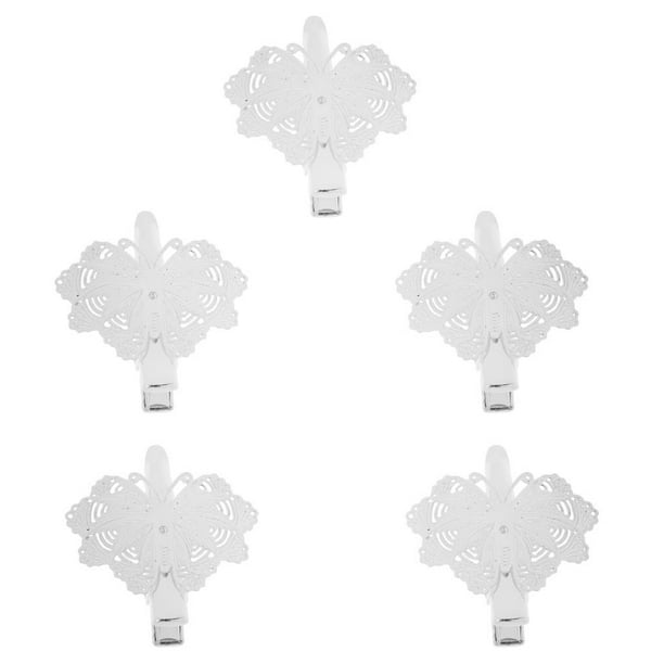 Horquillas de aleación Zulema 5 piezas accesorios para el cabello horquillas nupcial pinza Pta Buttefly