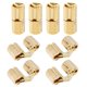 thumbnail image 2 of Hinge, 10mm Brass Invisible Hinge Pure Copper Hidden Concealed Hinge For DIY Jewelry Box,Gift Box, Worktops(8Pcs), 2 of 5