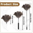 thumbnail image 5 of Neasyth Feather Duster, Extendable Ostrich Duster for Cleaning High Ceilings Lights Cupboards, 90.55 in, 5 of 8