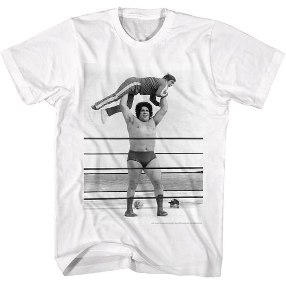 Andre The Giant Lightweight White T-Shirt