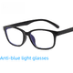 thumbnail image 3 of Espejo plano de moda con marco para gafas con protección contra la luz azul 3028, marco artístico retro, marco pequeño para gafas, 3 of 5