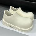 thumbnail image 5 of Botas Derby de cabeza grande de alta calidad, botas informales para mujer, zapatos de lluvia para mujer, zapatillas de deporte de dopamina de suela gruesa Unisex, calzado para exteriores, 5 of 5