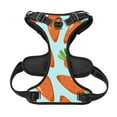 thumbnail image 5 of Picia Cartoon Carrot No-Pull Dog Harness Reflective Front Clip Vest with Handle,Step-in Air Dog Harness,Adjustable 2 Metal Rings 4 Buckles,Easy to Put on & Take Off, 5 of 9