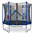 thumbnail image 7 of 360-Degree Safety Enclosure Net 10Ft Round Trampoline For Kids With Safety Enclosure Net, Outdoor Backyard Trampoline With Ladder, Blue Blue, 7 of 7