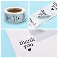 thumbnail image 4 of 1 Inch Thank You Stickers Adhesive Roll Sticker Labels for Envelopes Mailers and Bags White 25mm 500pcs/roll, 4 of 5