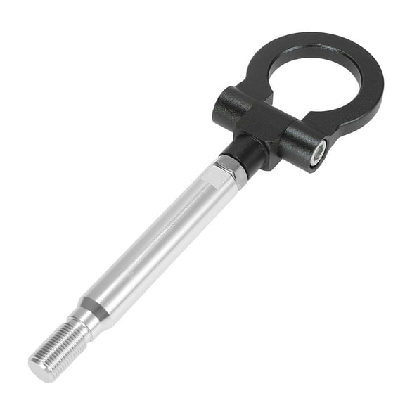Black Aluminum Alloy Front Bumper Trailer Towing Eye Tow Hook for Subaru Impreza WRX BRZ