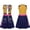 Cosplay-G, variant on Halloween Stage Role Play Stage Cosplay Costume, Idol Stage Performance Dress, Includes Dress, Stylish Cosplay Outfit for Animeed Party, Stage Show and Dress Up, 110(3-4 Years)