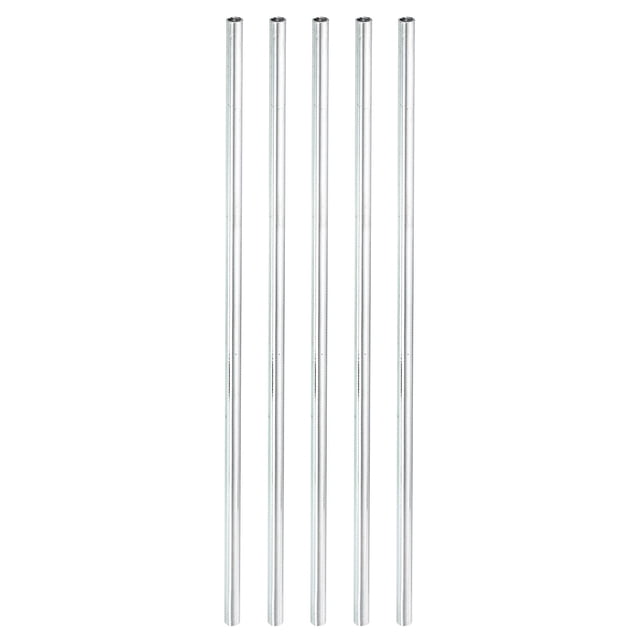 Unique Bargains Écrou d'Accouplement Rond M4x0,7 Mm 190mm Fileté Connecteur Tige Tige Tube 5 Pack