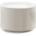 thumbnail image 2 of Green Earth - Natural Bagasse (Sugarcane Fiber) Tree Free 9" Paper Plate / Biodegradable / Compostable (50 Counts Disposable Plates?, 2 of 8