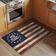 thumbnail image 3 of Independence Day Washable Small Entryway Area Rugs 2'x3', Watercolor U. S. Flag 250 YEARS Retro Wood Grain Low Pile Throw Rug Non-Slip Sturdy Edge Binding Carpet for Front Door Floor Room Entry, 3 of 9
