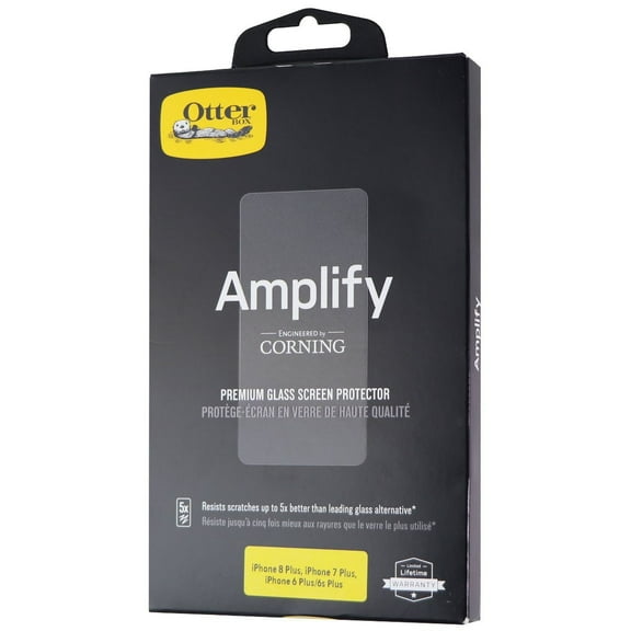 OtterBox Amplify Series Tempered Glass Screen for iPhone 8 Plus/7 Plus - Clear