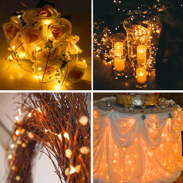 Emlimny Mini Twinkle Lights Battery Operated, 12-Pack photo 6
