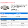 thumbnail image 2 of Flywheel - Compatible with 1985, 1990 - 1993, 1995 Ford Mustang 5.0L V8 1991 1992, 2 of 2