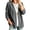 Dark Gray -BB31, variant on Dwellite Cotton Linen Cardigan for Women Lightweight V Neck Classic Button Front Breathable Stretch Relaxed Fit Casual White S