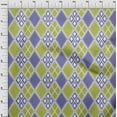 thumbnail image 4 of oneOone Cotton Poplin Light Green Fabric Check Sewing Fabric By The Yard Printed Diy Clothing Sewing Supplies 56 Inch Wide, 4 of 4