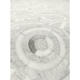 thumbnail image 4 of Pasargad Home Galaxy 12' x 15' Hand-Loomed Cowhide Silver Rug - All Ages, Indoors, 4 of 6