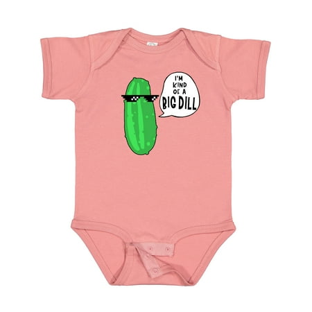 

Inktastic I m Kind of a Big Dill Pickle with Sunglasses Gift Baby Boy or Baby Girl Bodysuit