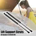thumbnail image 2 of Unique Bargains 2 Pcs Rear Tailgate Lift Support Gas Struts Gas Spring Shock for BMW 325i 2006 Sedan Black, 2 of 7