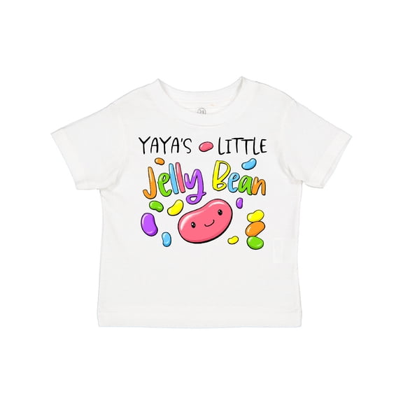 Inktastic Yaya's Little Jellybean Cute Easter Candy Boys or Girls Toddler T-Shirt