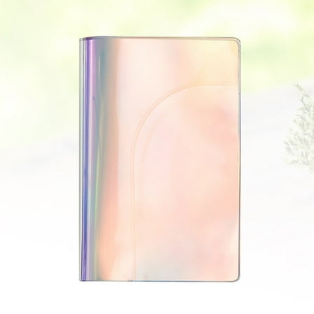 FUTUREORYY 1Pack Plastic Document Holder for Travel Passport Case in Transparent and Shiny Colors