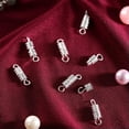 thumbnail image 2 of EOEMY Barrel Clasp Extender Screw Jewelry Clasps Necklace Connectors, 2 of 9