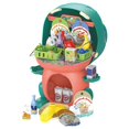thumbnail image 2 of Juguetes para jugar a , juguete interactivo para niños y niñas, tema educativo de dinosaurio de dibujos animados, regalos portátiles para , supermercado, 2 of 7
