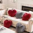 thumbnail image 6 of IOTdou Heart Pillow Valentine's Day Pillow Love Plush Throw Pillow 15.8 inch Decorative Cushion for Home Office Couch Valentines, 6 of 6
