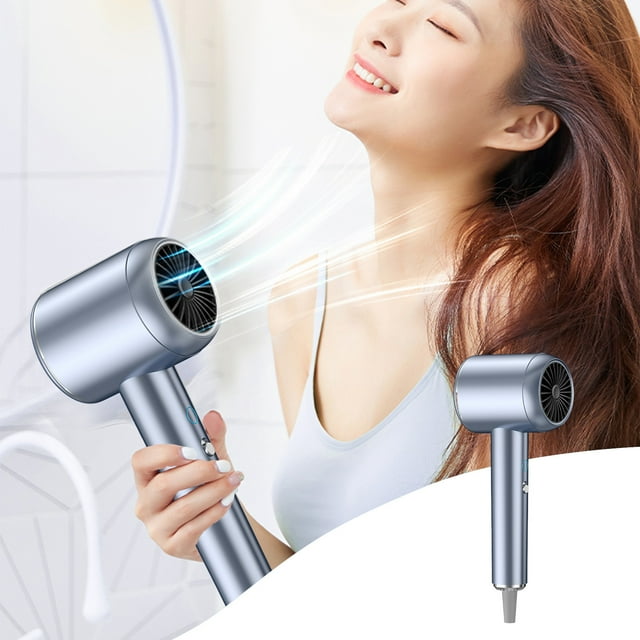 XWSHYW Electrodomésticos Secador de Pelo Iónico Negativo con Concentrador, Secadores de Pelo Portátiles Expertos para Mujeres Cabello Rizado, Cuidado Del Cabello a Temperatura Constante Sin Dañar El